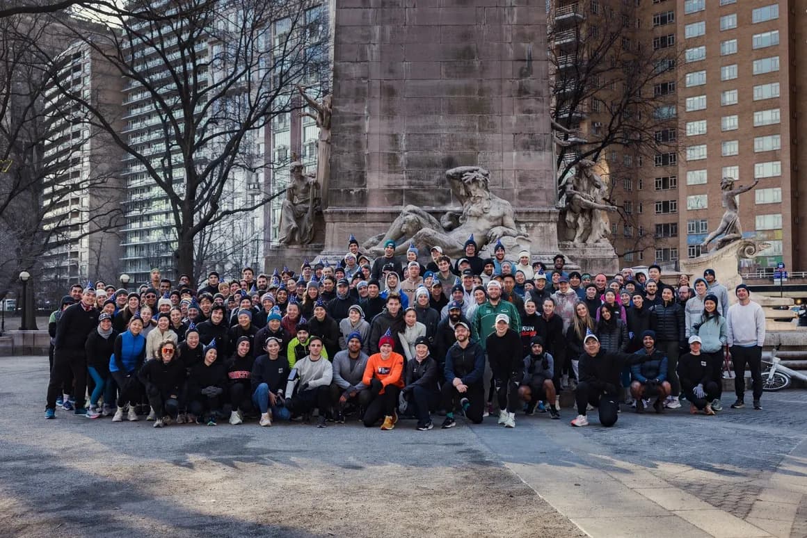 No More Lonely Runs (NMLR) run club in New York - social running community