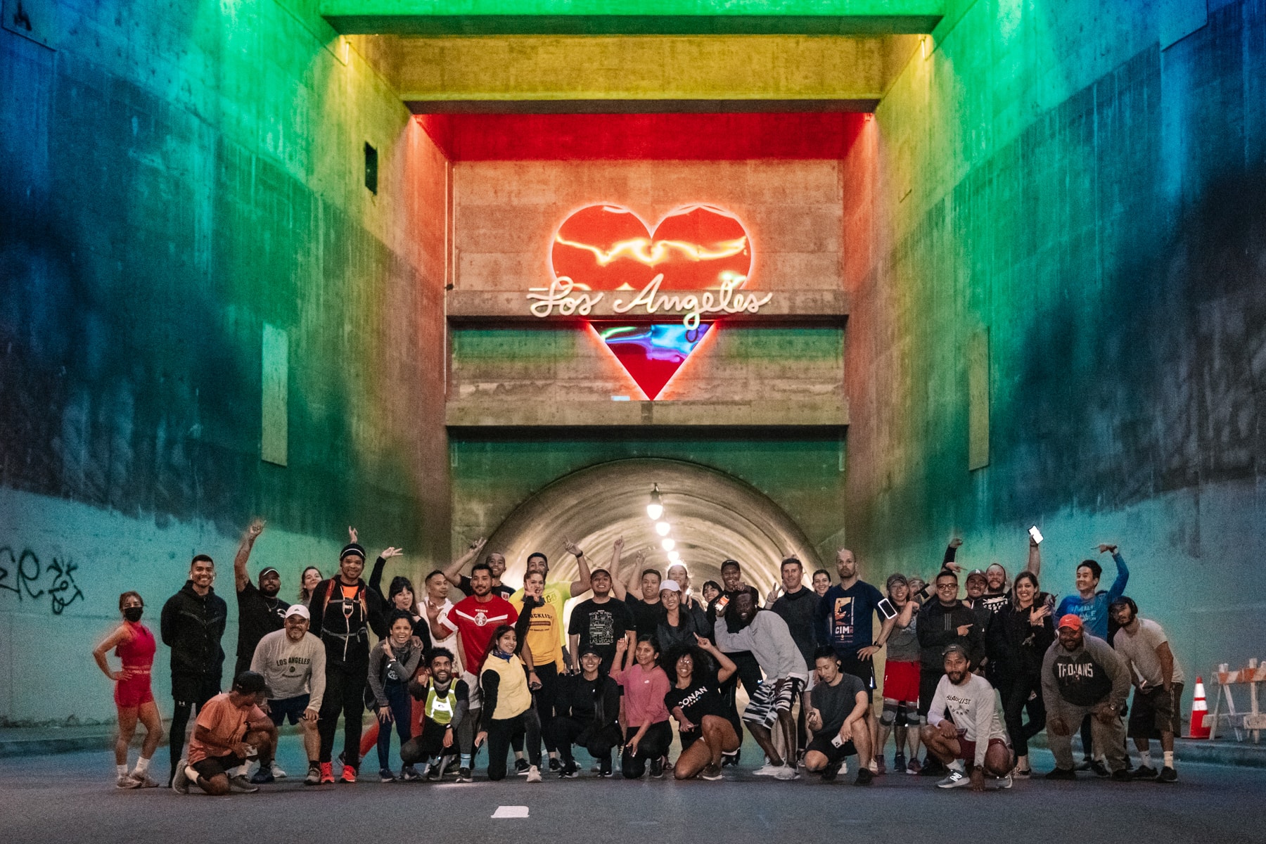 Blacklist LA run club hero image - social running community in Los Angeles