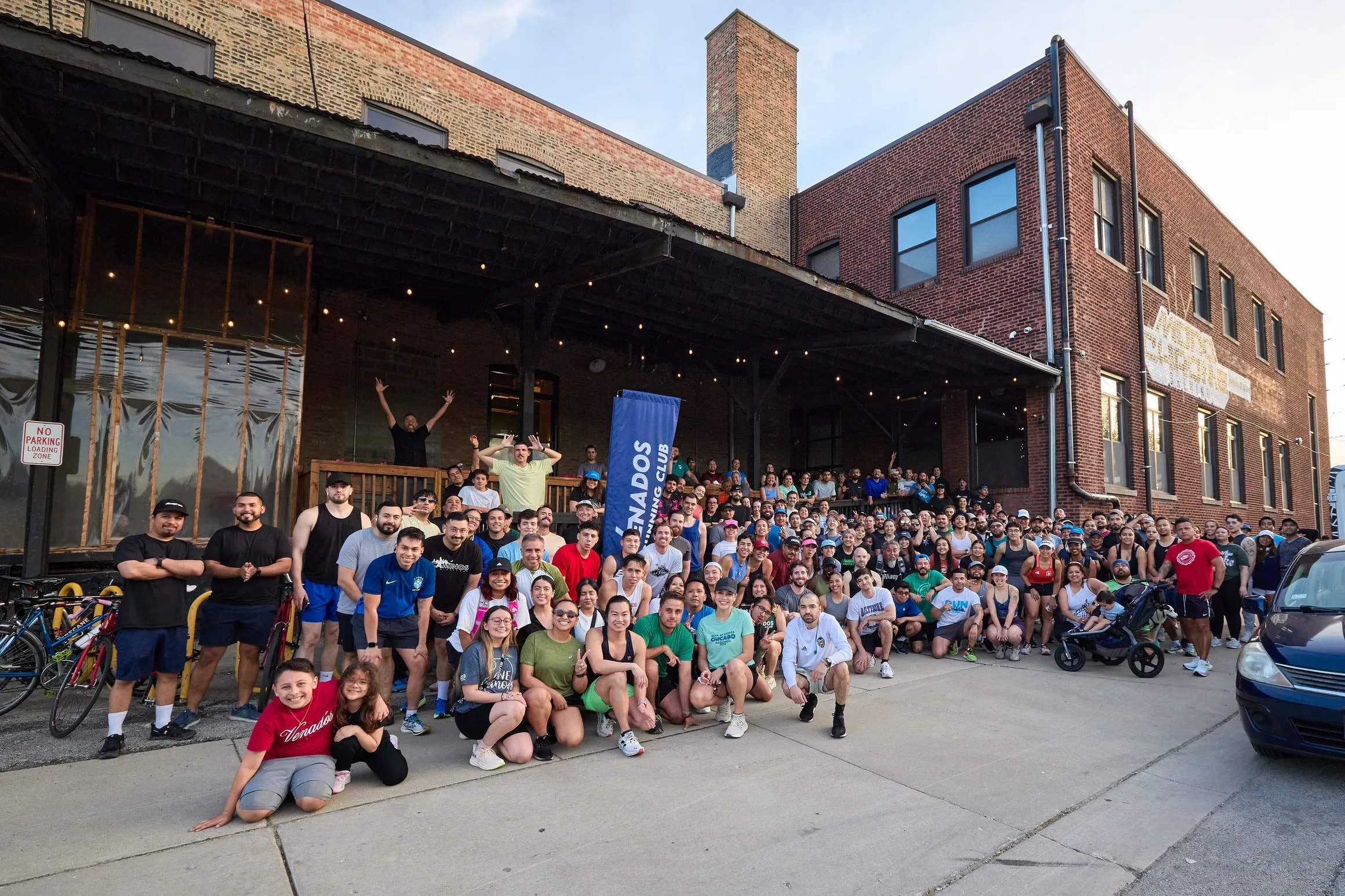 Venados Running Club run club hero image - social running community in Chicago