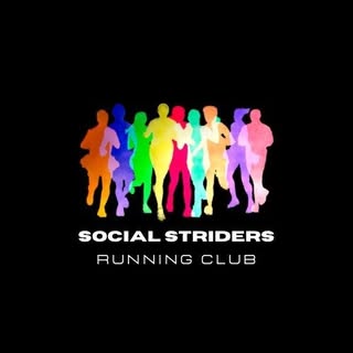 Social Striders Running Club run club hero image - social running community in New York